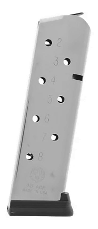 Ruger Handgun Magazine for SR1911 .45 ACP 8rds Stainless Steel view 6