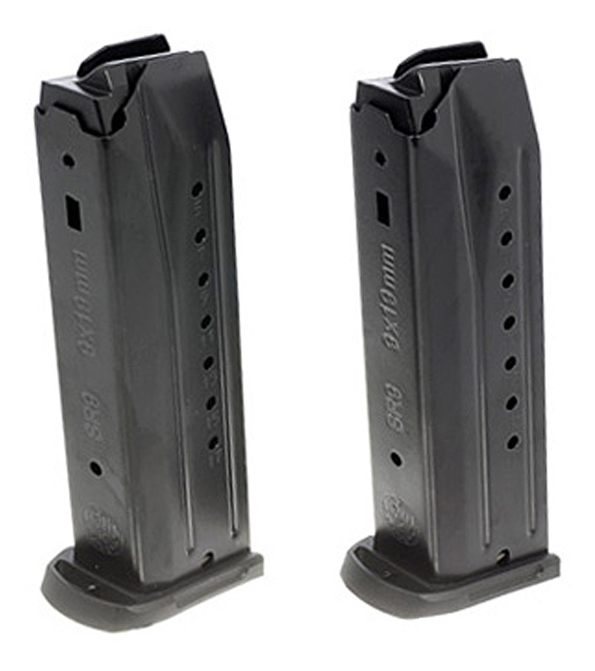Ruger 90449 SR9C Value Pack 17rd Magazine Fits SR/SRc/9E 9mm Luger Blued 2