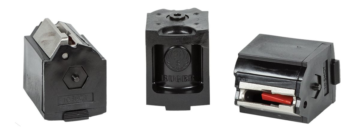 Ruger 90451 BX-1 Value Pack 10rd Magazine Fits 10/22/SR/American Rimfire/77