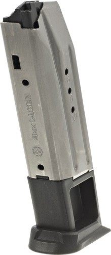 Ruger Handgun Magazine for American Pistol 9mm Luger 10rds Stainless Steel view 2