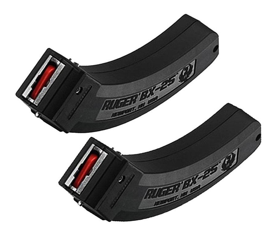 Ruger 90548 BX-25 Value Pack 25rd Magazine Fits 10/22/SR/77/Charger 22LR Bl view 2