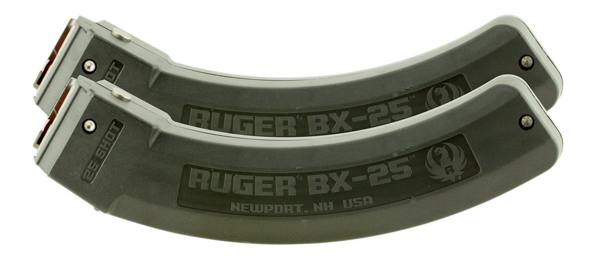 Ruger 90548 BX-25 Value Pack 25rd Magazine Fits 10/22/SR/77/Charger 22LR Bl view 3