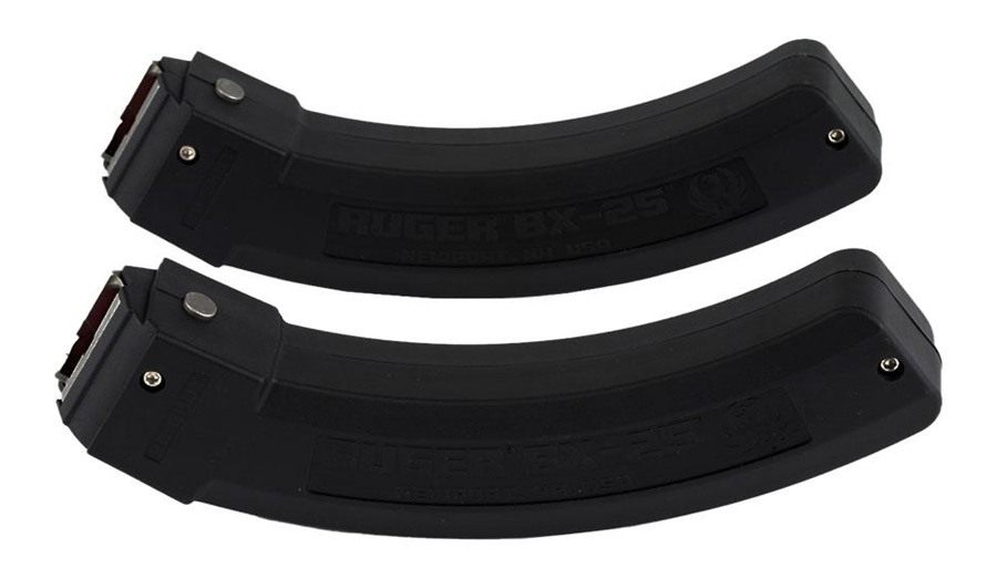 Ruger 90548 BX-25 Value Pack 25rd Magazine Fits 10/22/SR/77/Charger 22LR Bl view 6