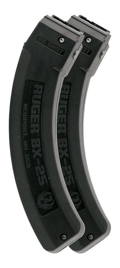 Ruger 90548 BX-25 Value Pack 25rd Magazine Fits 10/22/SR/77/Charger 22LR Bl view 7