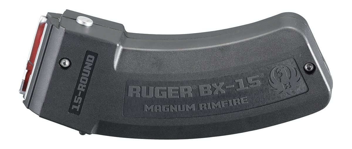 Ruger 90585 BX-15 15rd Magazine Fits American Rimfire/77 17 HMR/22WMR Black