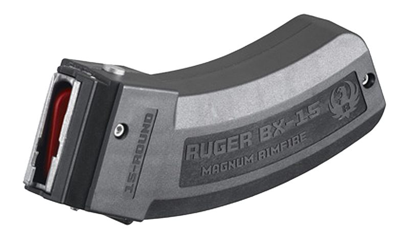 Ruger 90585 BX-15 15rd Magazine Fits American Rimfire/77 17 HMR/22WMR Black view 2