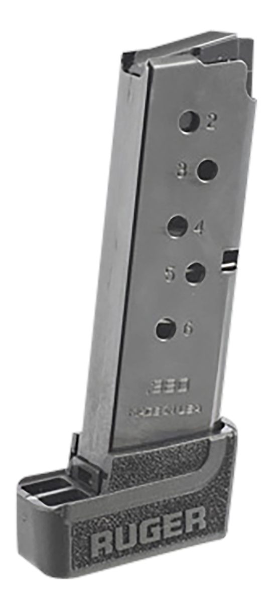 Ruger 90626 LCP II 7rd Extended w/Grip Extension 380 ACP Blued Steel