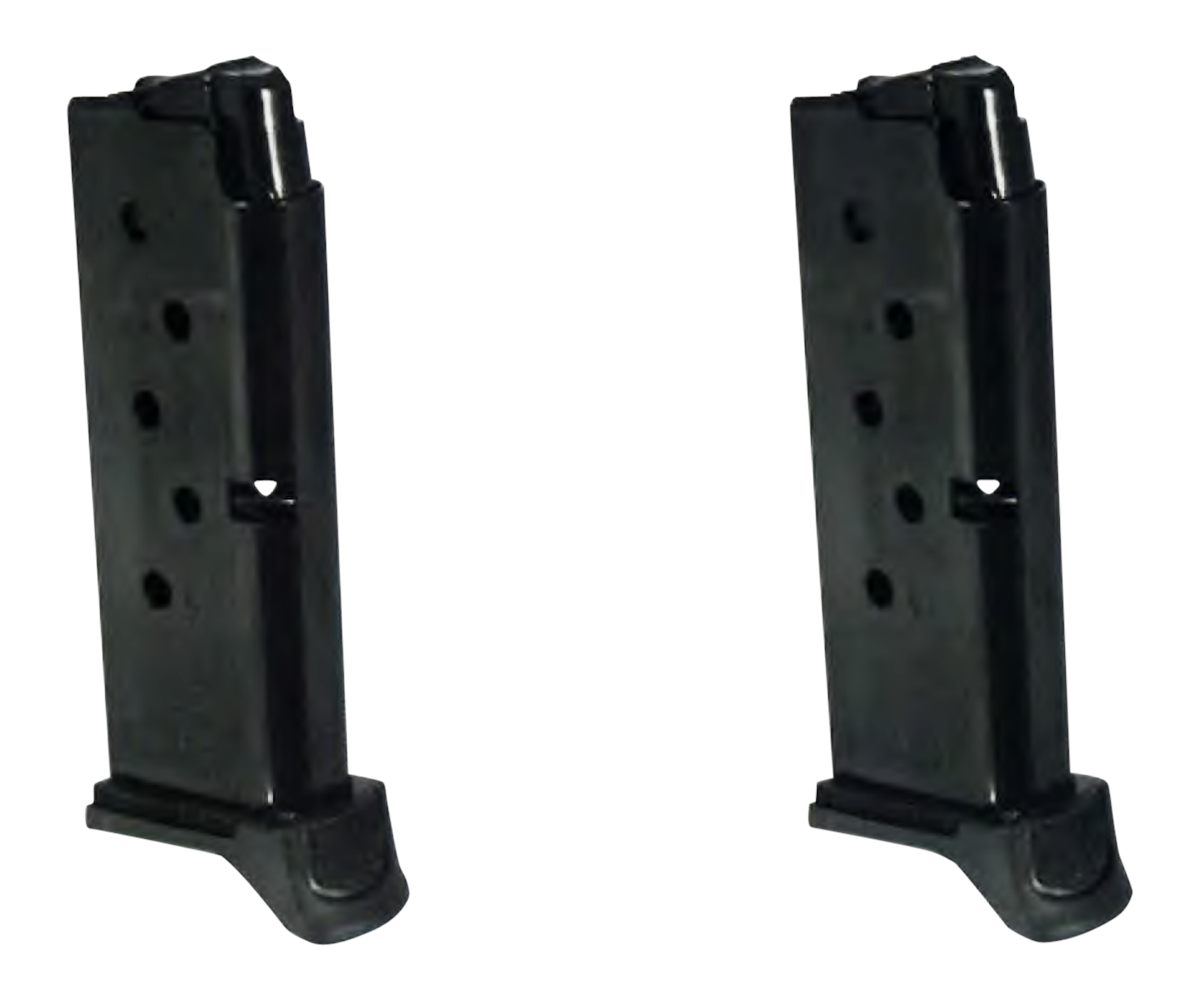 Ruger 90644 LCP II Value Pack 6rd 380 ACP Fits Blued Steel 2 Per