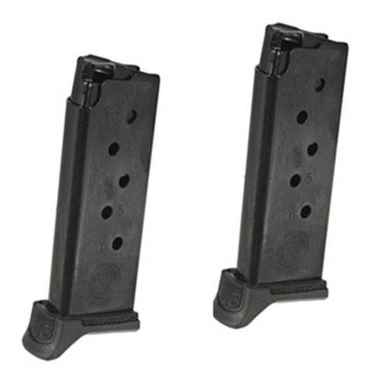 Ruger 90644 LCP II Value Pack 6rd 380 ACP Fits Blued Steel 2 Per view 2
