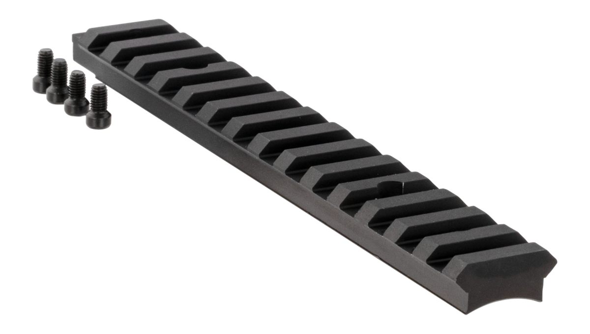 Ruger 90671 Picatinny Rail Black Anodized Aluminum Fits American Rifle Shor