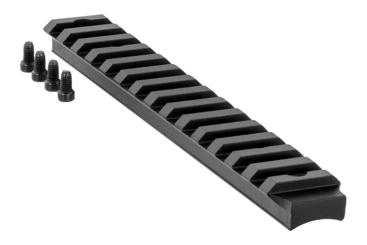 Ruger 90672 Picatinny Rail Black Anodized Aluminum Fits American Rifle Long