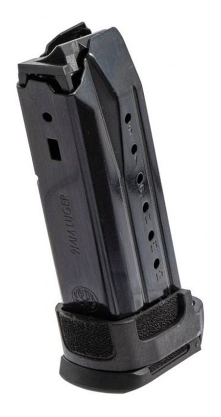 Ruger Security-9 Compact Magazine 9mm Black Oxide Steel with Polymer Adapte view 2