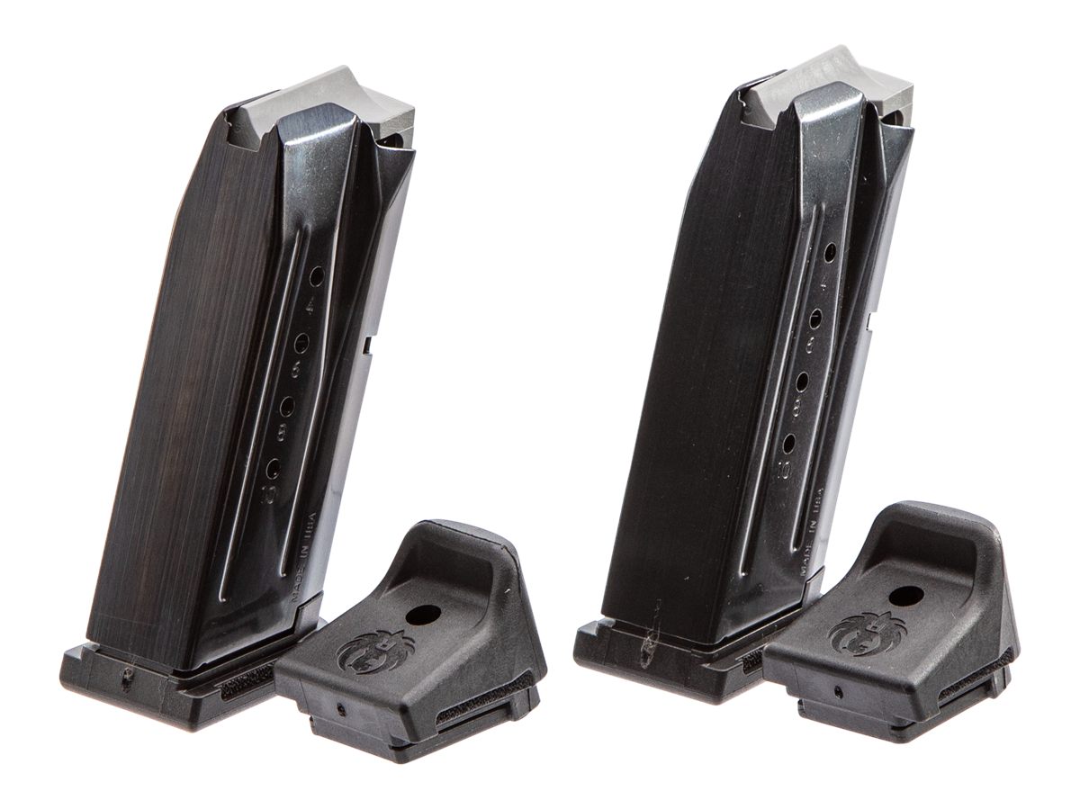 Ruger 90686 Security-9 Value Pack 10rd 9mm Luger Black Oxide Steel 2 Per