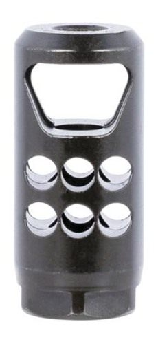Ruger 90698 Hybrid Muzzle Brake Matte Black Steel 1/2inx28 Threads, 2.20in view 2