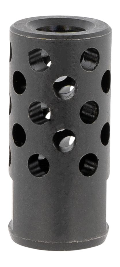 Ruger 90699 Radial Ported Muzzle Brake Black Oxide Steel 1/2inx28 Threads 1