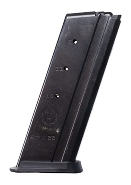 Ruger Handgun Magazine For 57 and LC Carbine 5.7x28mm Black Steel 20/rd view 2