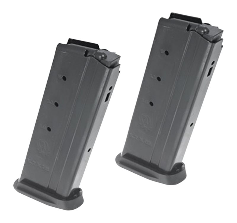 Ruger 90711 Value Pack 20rd 5.7x28mm Black Oxide Steel 2 Per