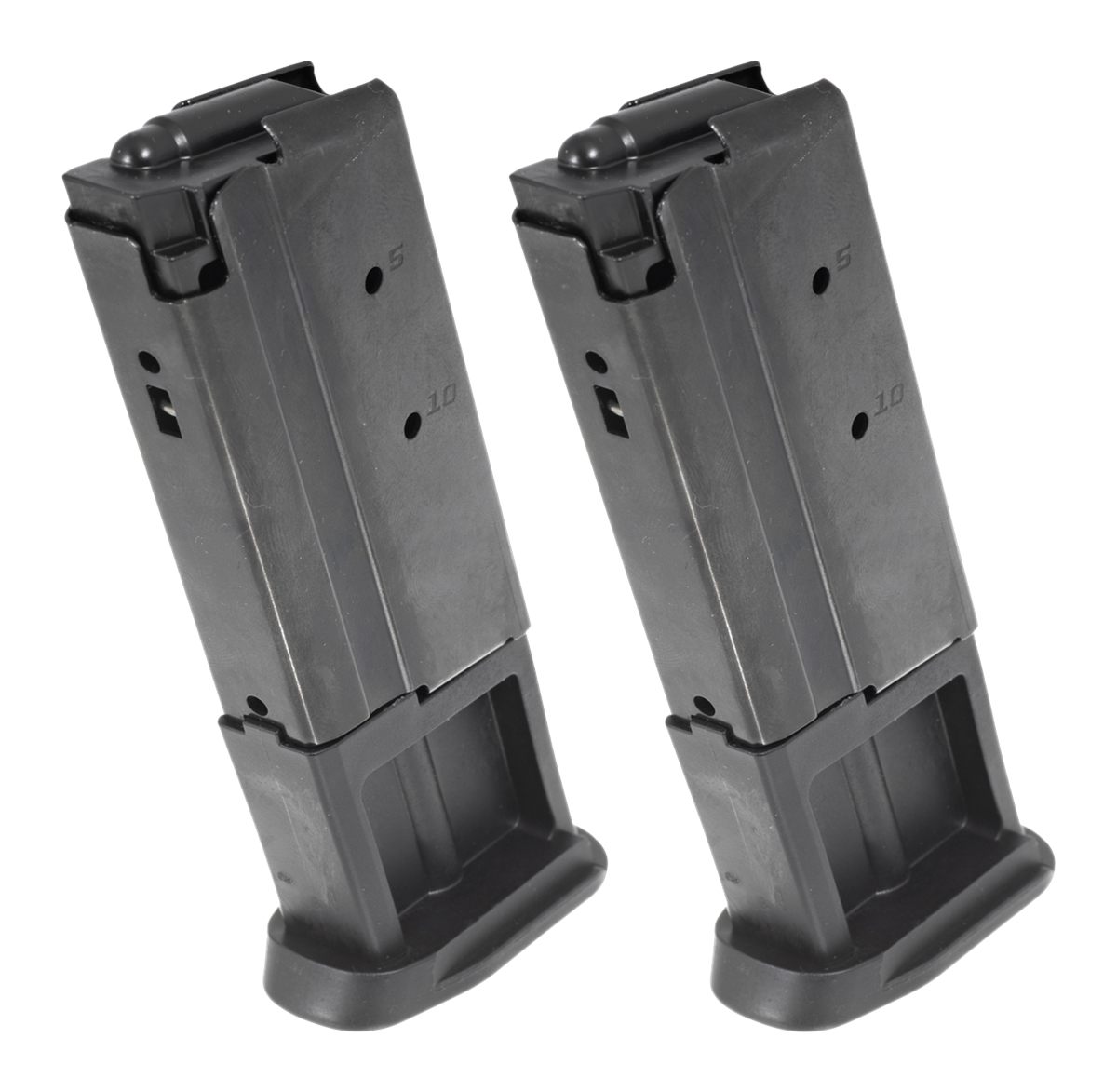 Ruger OEM Value Magazine Handgun Black Oxide Steel 57 5.7x28mm 10/rd 2/ct