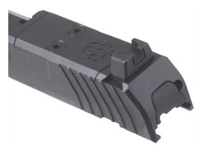 Sturm Ruger Max-9 Slide Assembly Fits 9mm Luger, Black Optic Ready/Serrated view 2