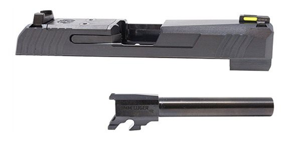RUGER MAX-9 LONG SLIDE ASSEMBLY BLK view 2