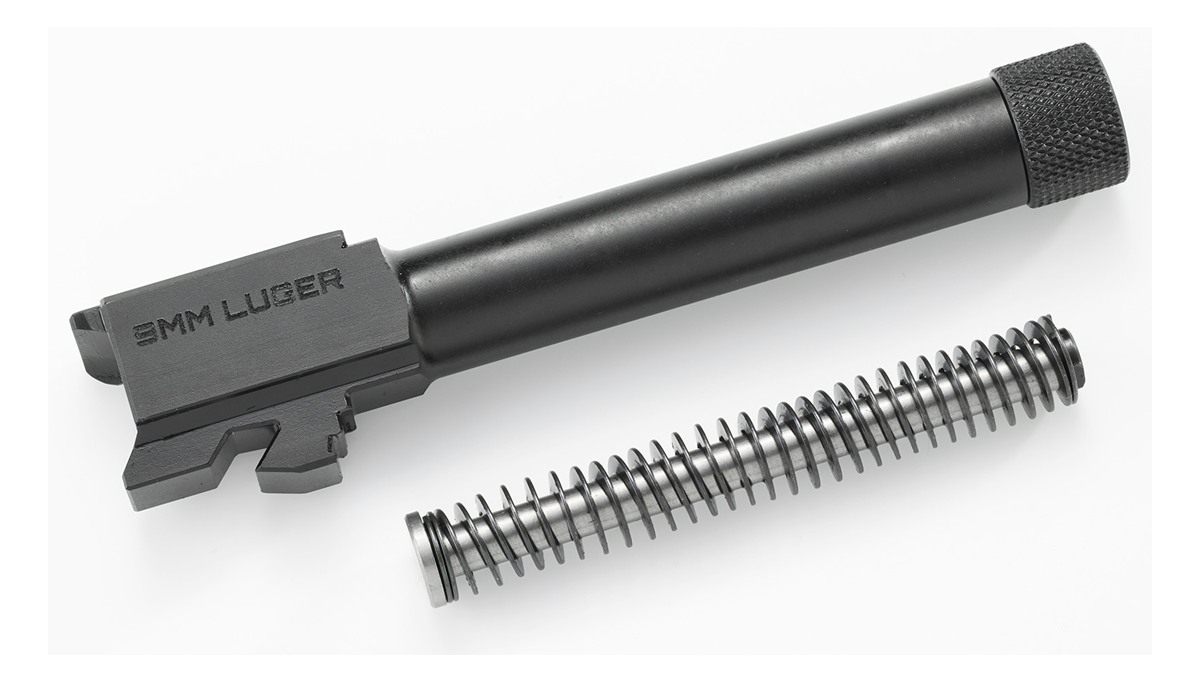 Ruger RXM Threaded Handgun Barrel Kit 9mm Luger 4.5in 1/2x28 Theaded view 2