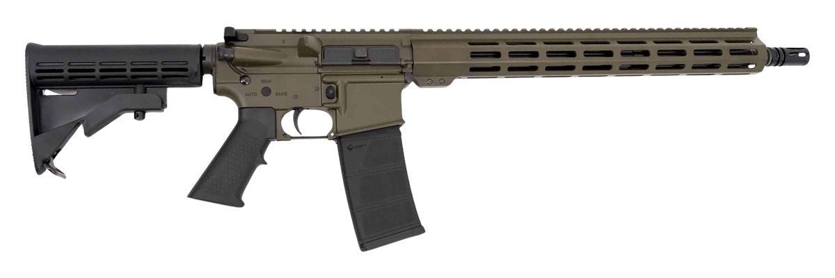 Andro Industries 55616BBODG ACI-15 Bravo 5.56 Nato 30+1 16in Black Nitride