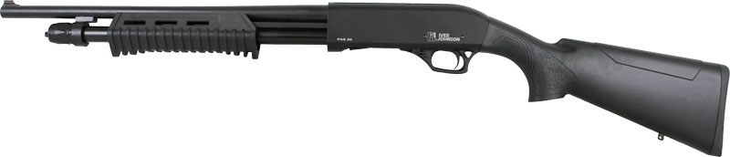 Iver Johnson Pump 20GA 3in 18in Cylinder Blued Synthetic