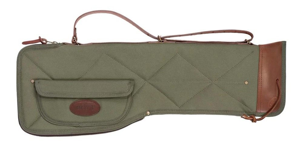 Boyt Harness Signature Series Waxed Canvas Takedown Case Shotgun 34in OD Gr view 5