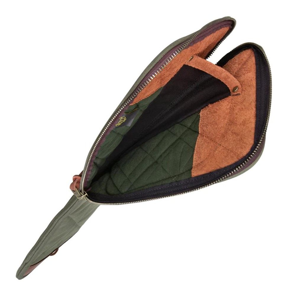 Boyt Harness Signature Series Waxed Canvas Takedown Case Shotgun 34in Khaki view 2