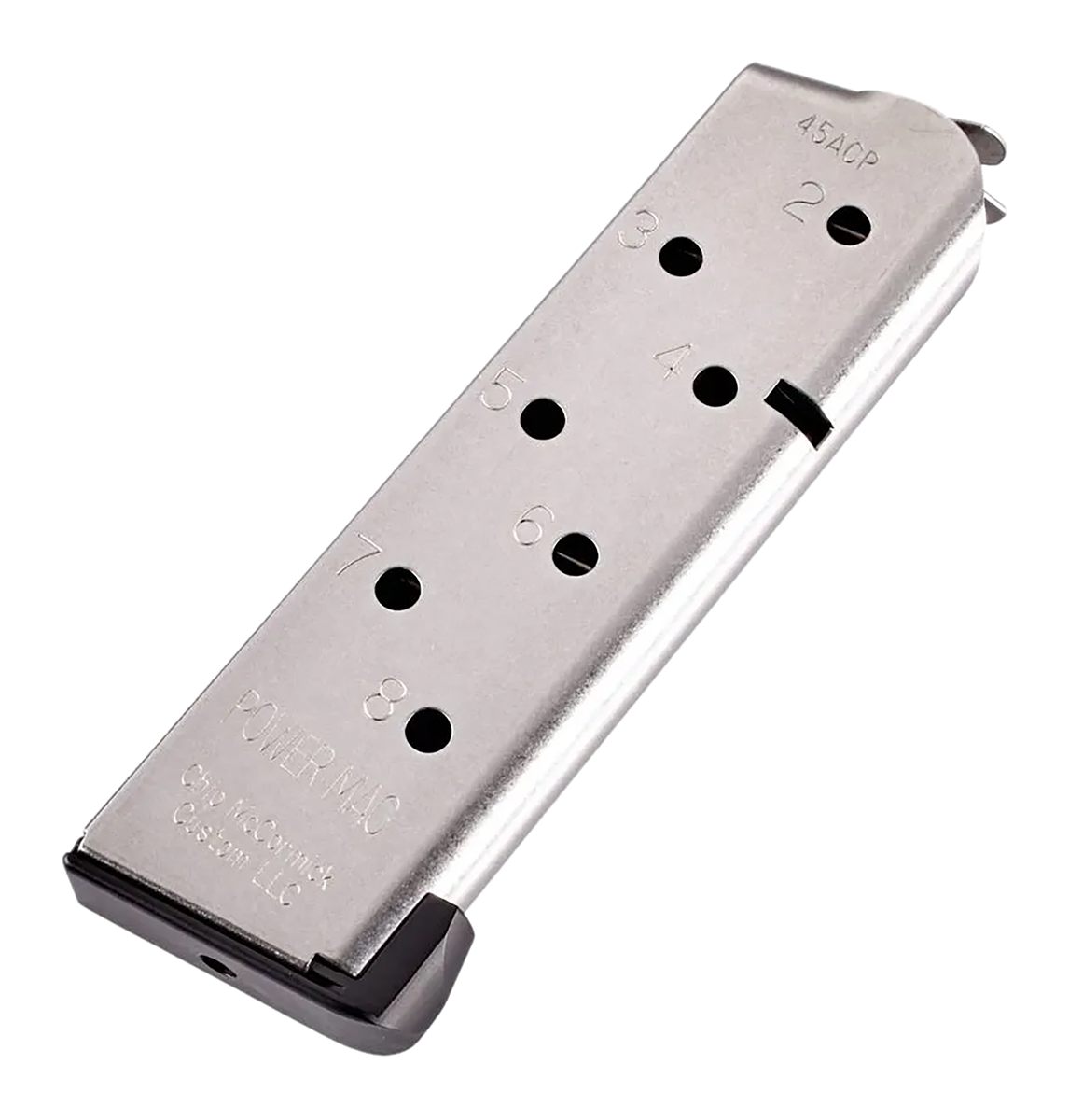 Chip Mccormick Custom CMC Products 14132 Power Mag 8rd 45 ACP Fits 1911 Off