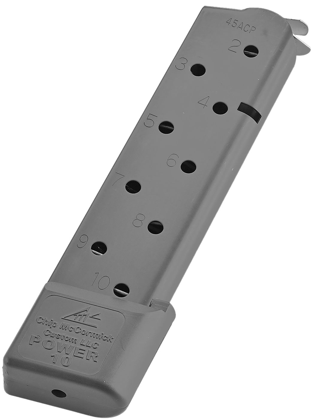 C Products CMC 16150C Power Mag 10rd 45 ACP Fits 1911 Government Black Stai
