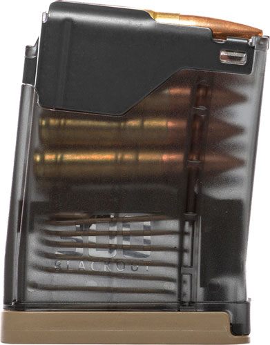 LANCER MAGAZINE L5AWM AR-15 300BLK 10RD TRANSLUCENT SMOKE
