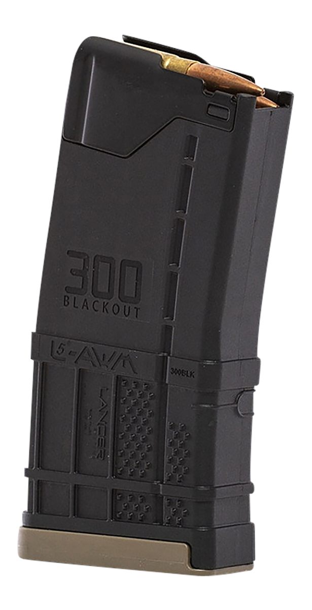Lancer Systems L5AWM Blackout 20rd 300 For AR-15 Opaque Polymer