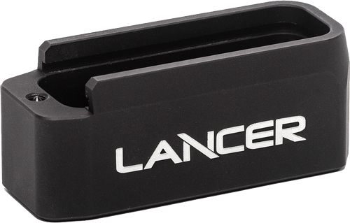 Lancer EXTBP06BLK L5AWM Magazine Base Pad Extended 6rd Compatible w/ Advanc view 2