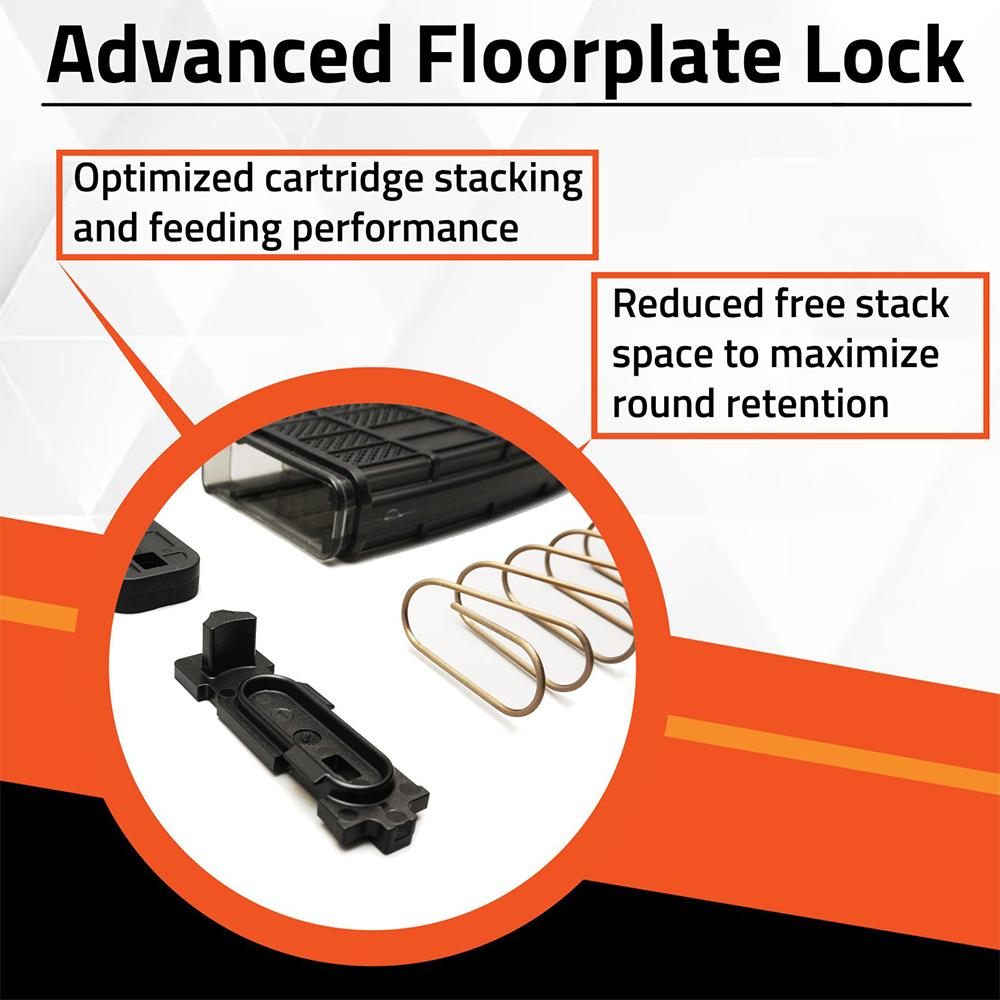 Lancer Systems L5AWM Gen 2 Rifle Magazine Translucent Smoke .223/5.56 30/rd view 3