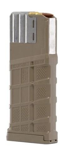 Lancer L7AWM Rifle Magazine FDE .308 Win/7.62x5mm/6.5 Creedmoor 25/rd
