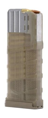 Lancer L7AWM Rifle Magazine Translucent Dark Earth .308 Win/7.62x5mm/6.5 Cr