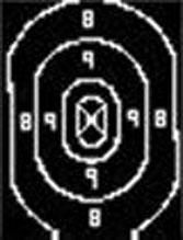 Speedwell Targets Official NRA Police Qualification Silhouette Repair Cente