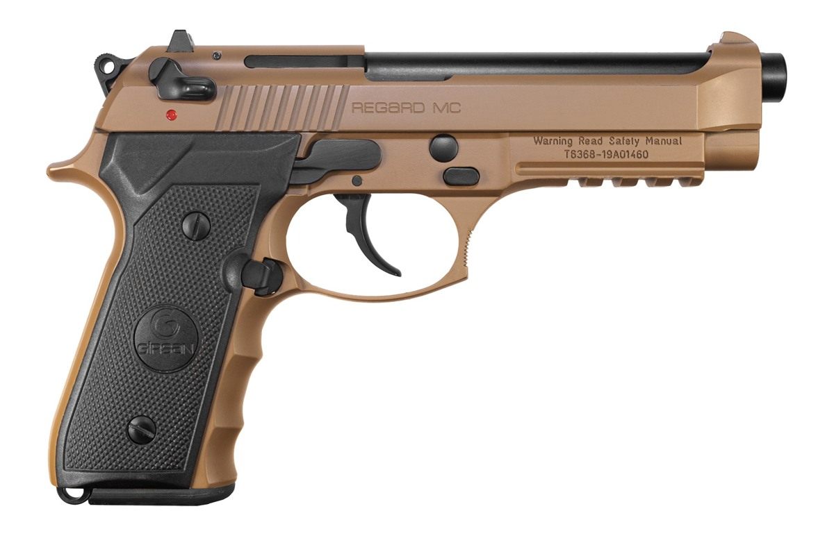 Girsan 390084 Regard MC 9mm Luger Caliber with 4.90in Barrel, 18+1 Capacity