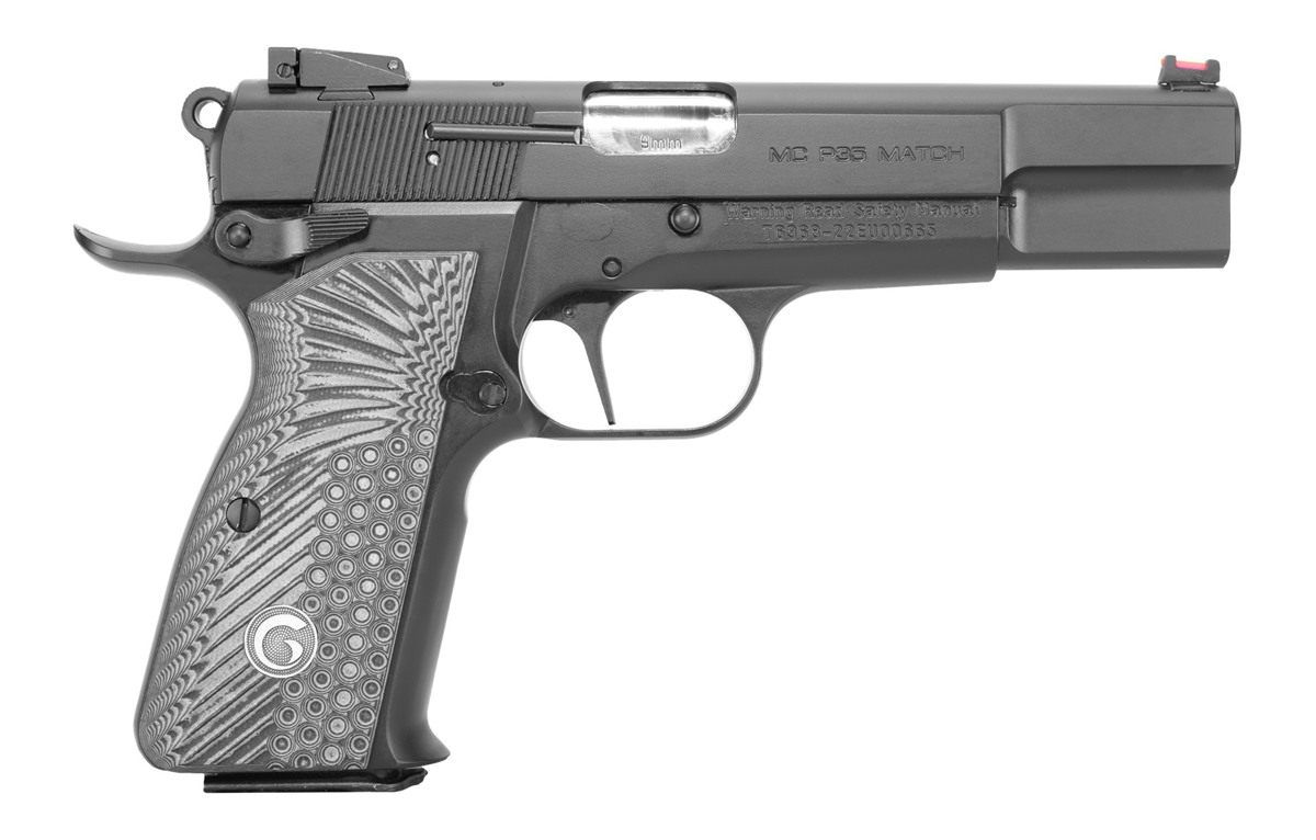 Girsan EAA 390465 MCP 35 Match 9mm Luger 15+1, 4.87in Stainless Steel Barre