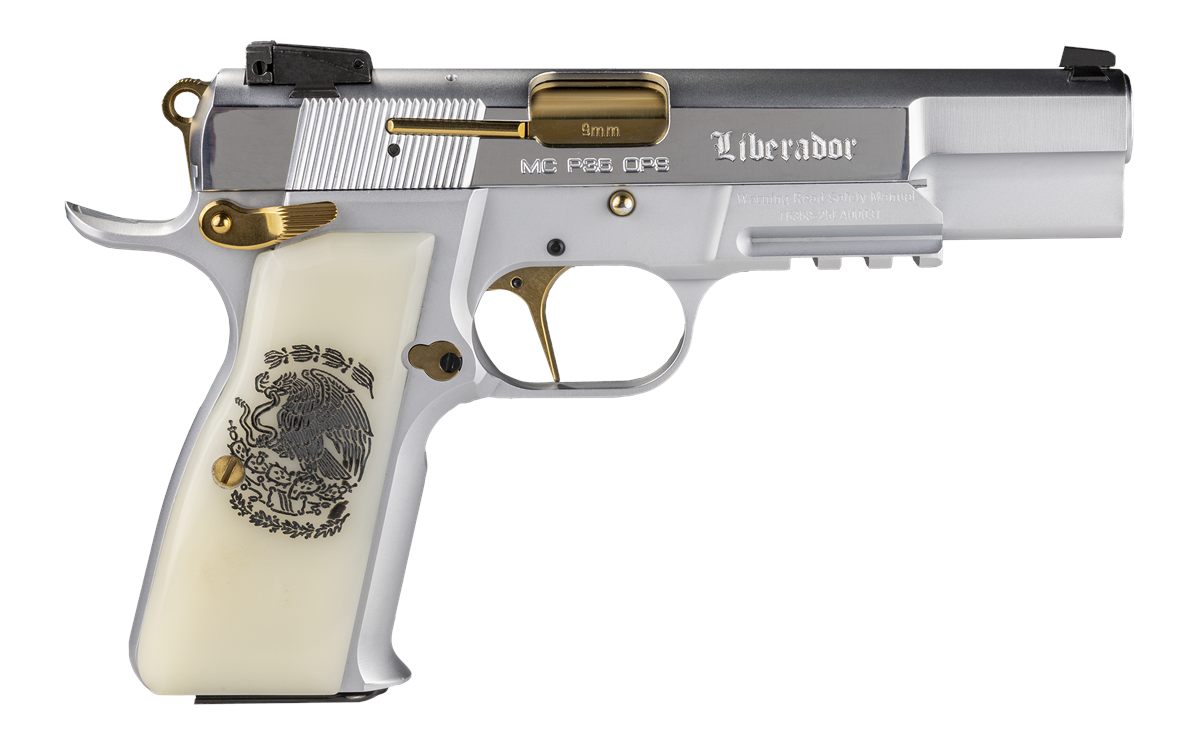 EAA Girsan 391455 MCP 35 Liberador 9mm Luger, OPS with Accessory Rail, Gold