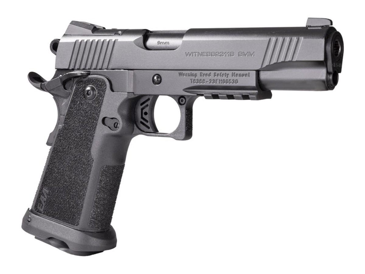EAA Girsan 395020 Witness2311 9mm Luger 17+1 5in Black Steel Barrel, Optic view 4