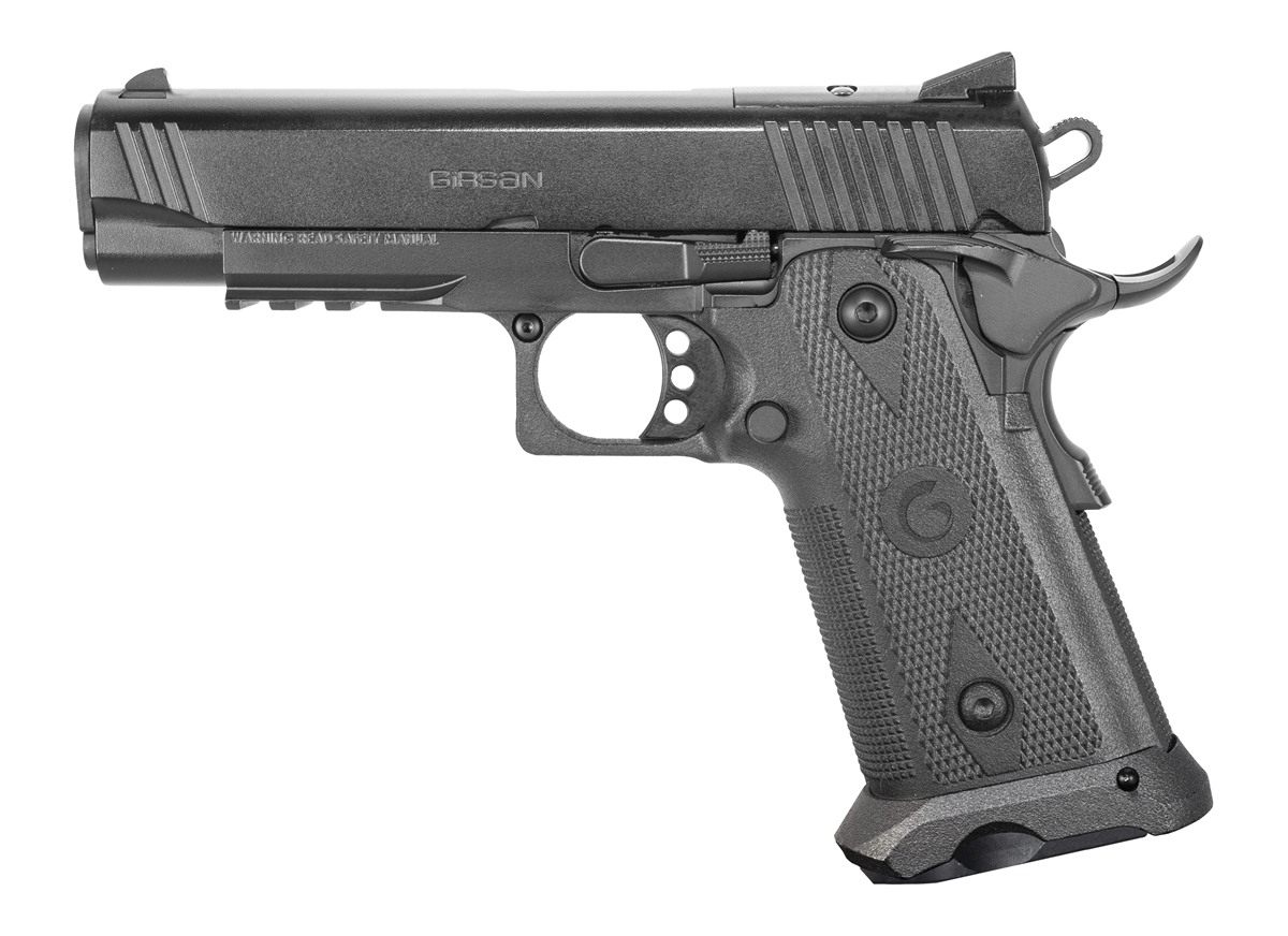 EAA Girsan 395050 Witness2311 45 ACP 11+1 4.25in Black Steel Barrel, Serrat