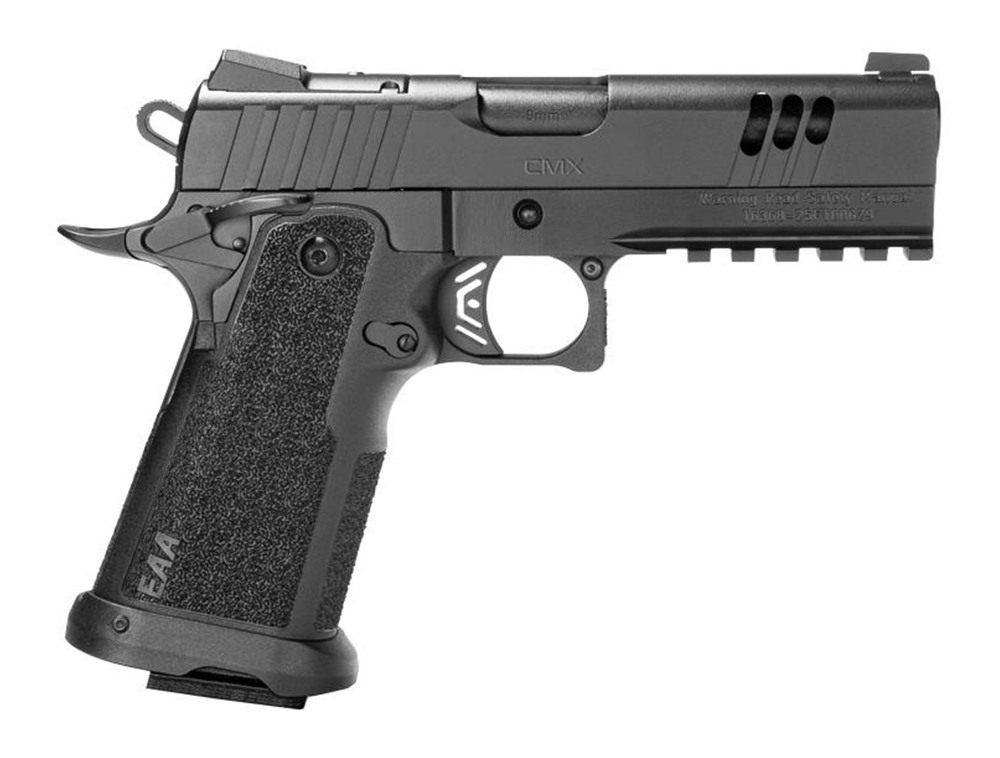 Girsan 395060 Witness2311 CMX 9mm Luger 17+1 4.25in Black Bull Barrel, Cera
