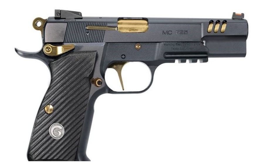 EAA Girsan MCP35 Negotiator 9MM 4.87in Titanium/Gold 15+1 Talo