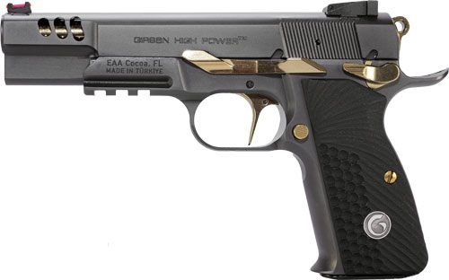 EAA Girsan MCP35 Negotiator 9MM 4.87in Titanium/Gold 15+1 Talo view 4