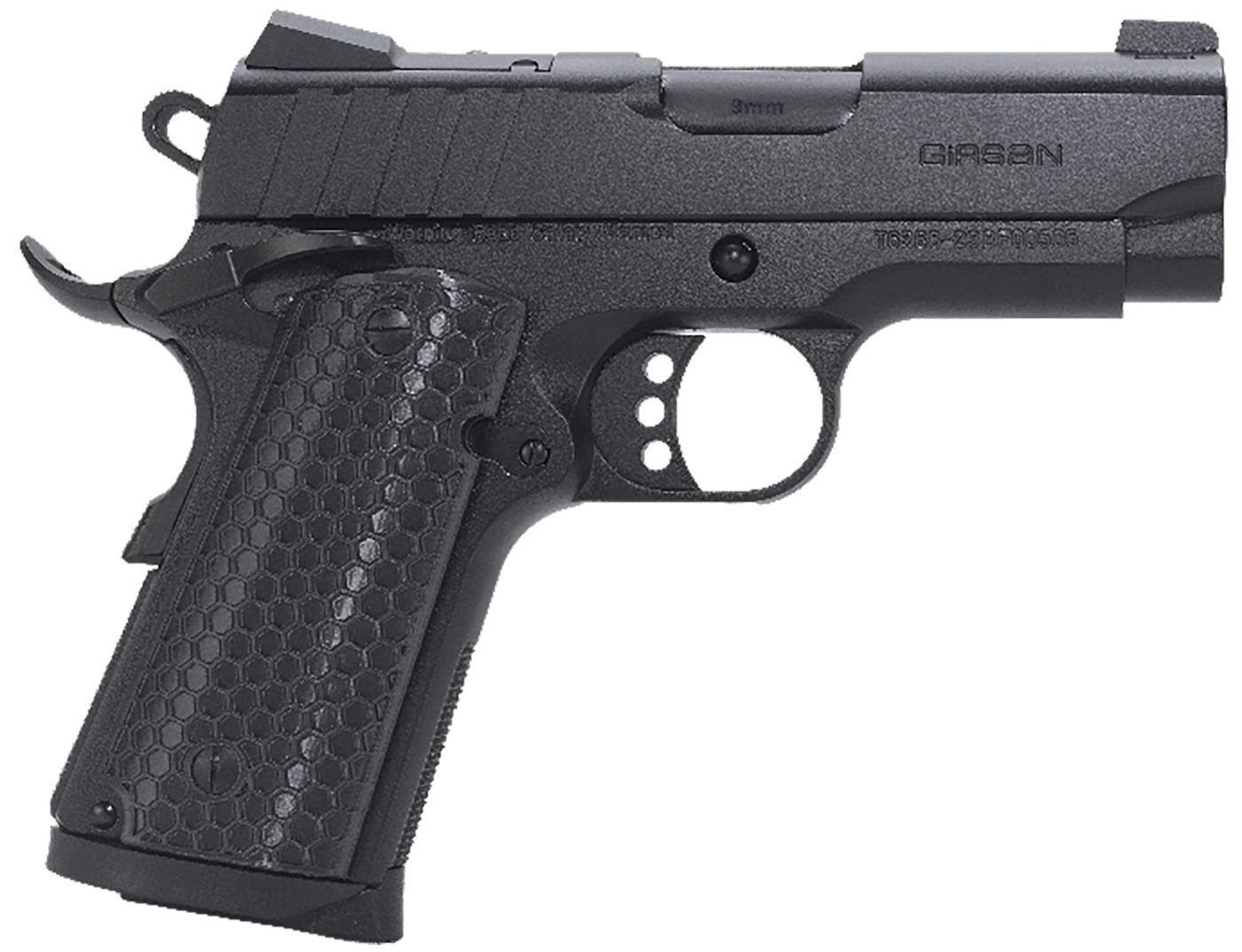 EAA Girsan 391040 MC1911 SC Influencer Sub-Compact 9mm Luger 7+1 3.40in Blu