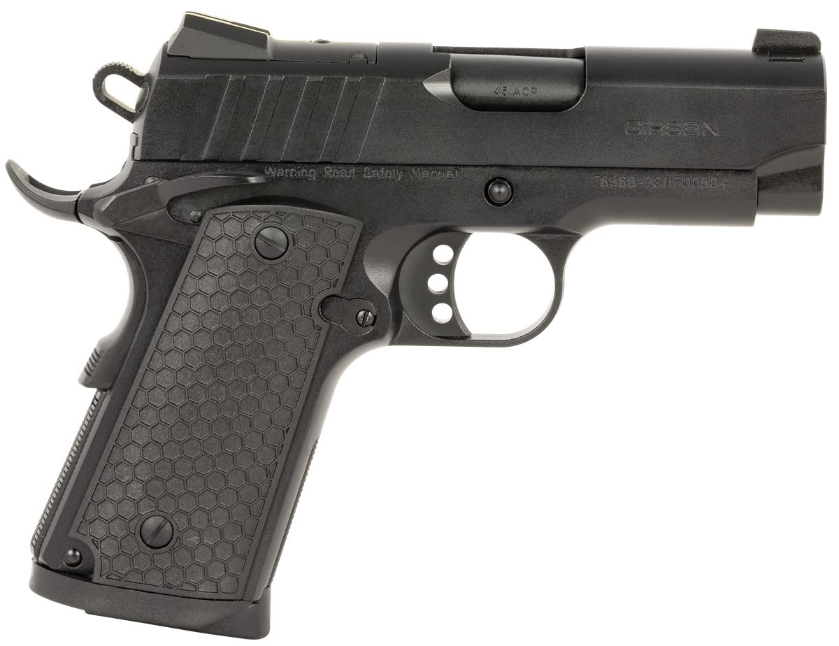 EAA Girsan 391041 MC1911 SC Influencer Sub-Compact 45 ACP 6+1 3.40in Blued