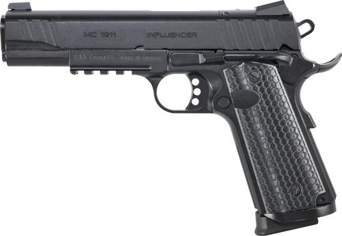 Girsan EAA 391047 MC1911 S Influencer Full Size 45 ACP 8+1 5in Blued Steel view 2