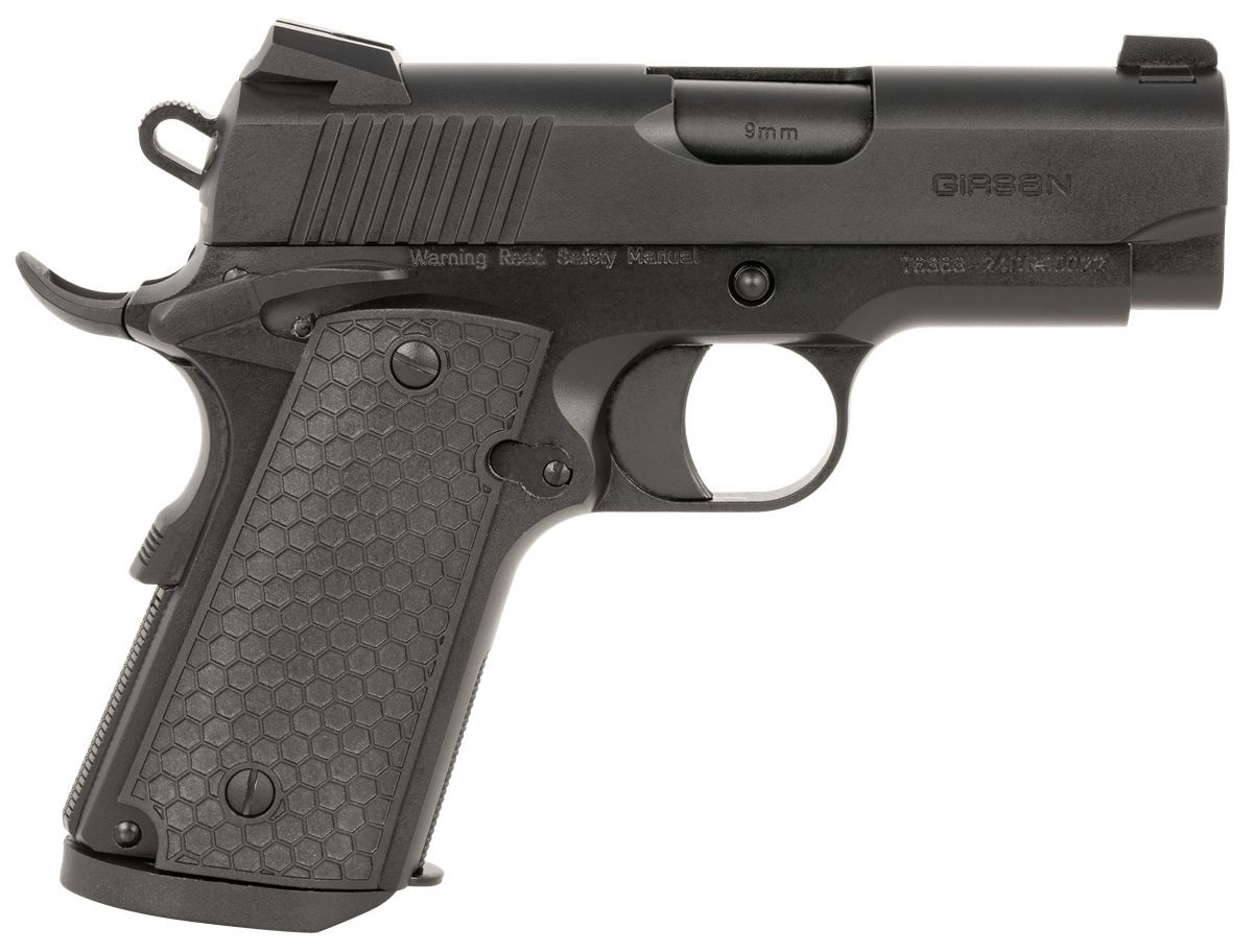 EAA Girsan 392065 MC1911 SC Untouchable Sub-Compact 9mm Luger 7+1 3.40in Bl